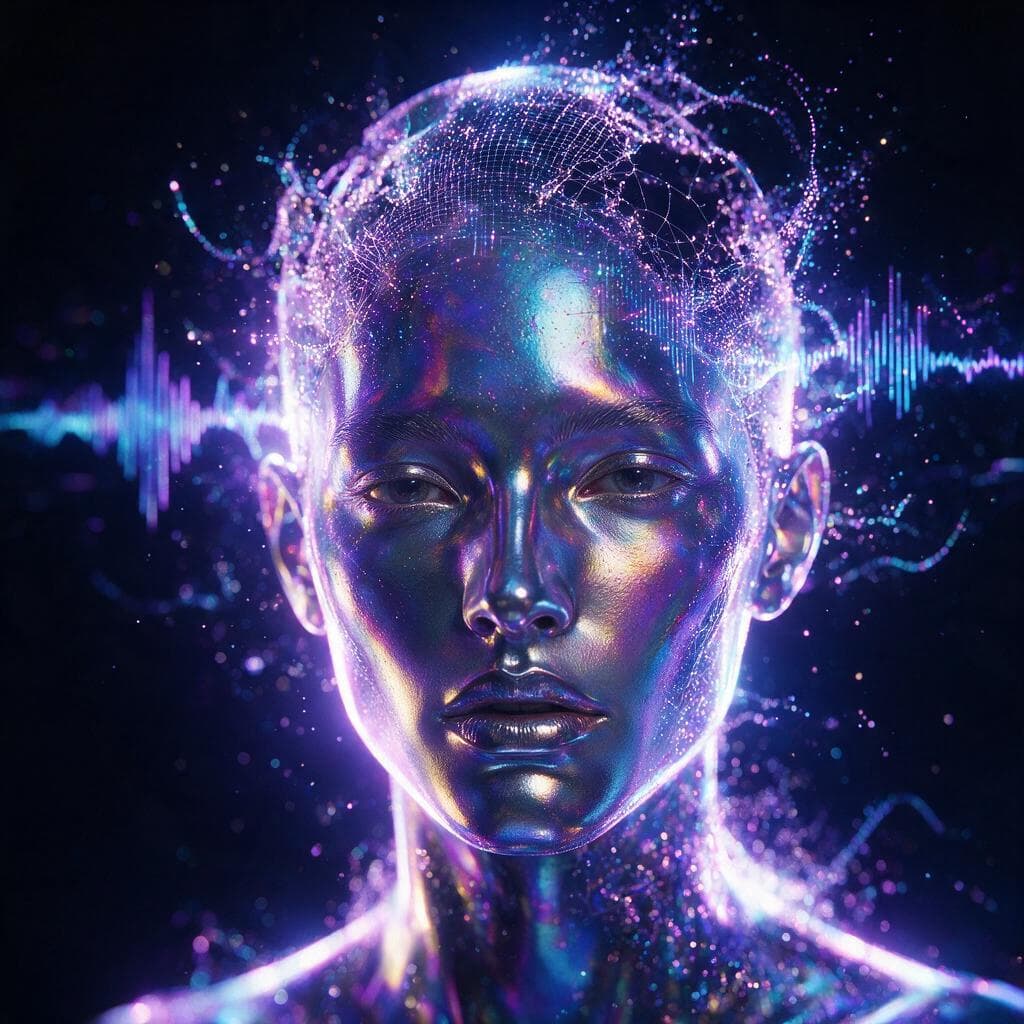 AI artist site concept